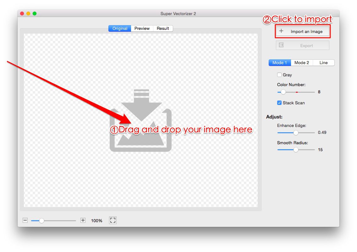 vectorize image on mac