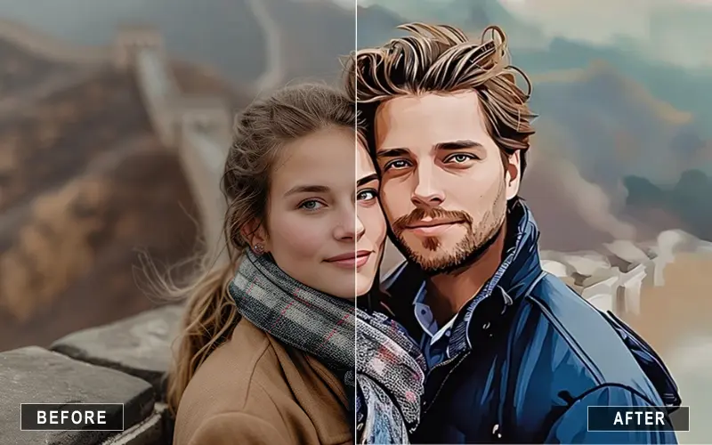 AI-generated image converted to vector line art - HTTP Status Codes Reference