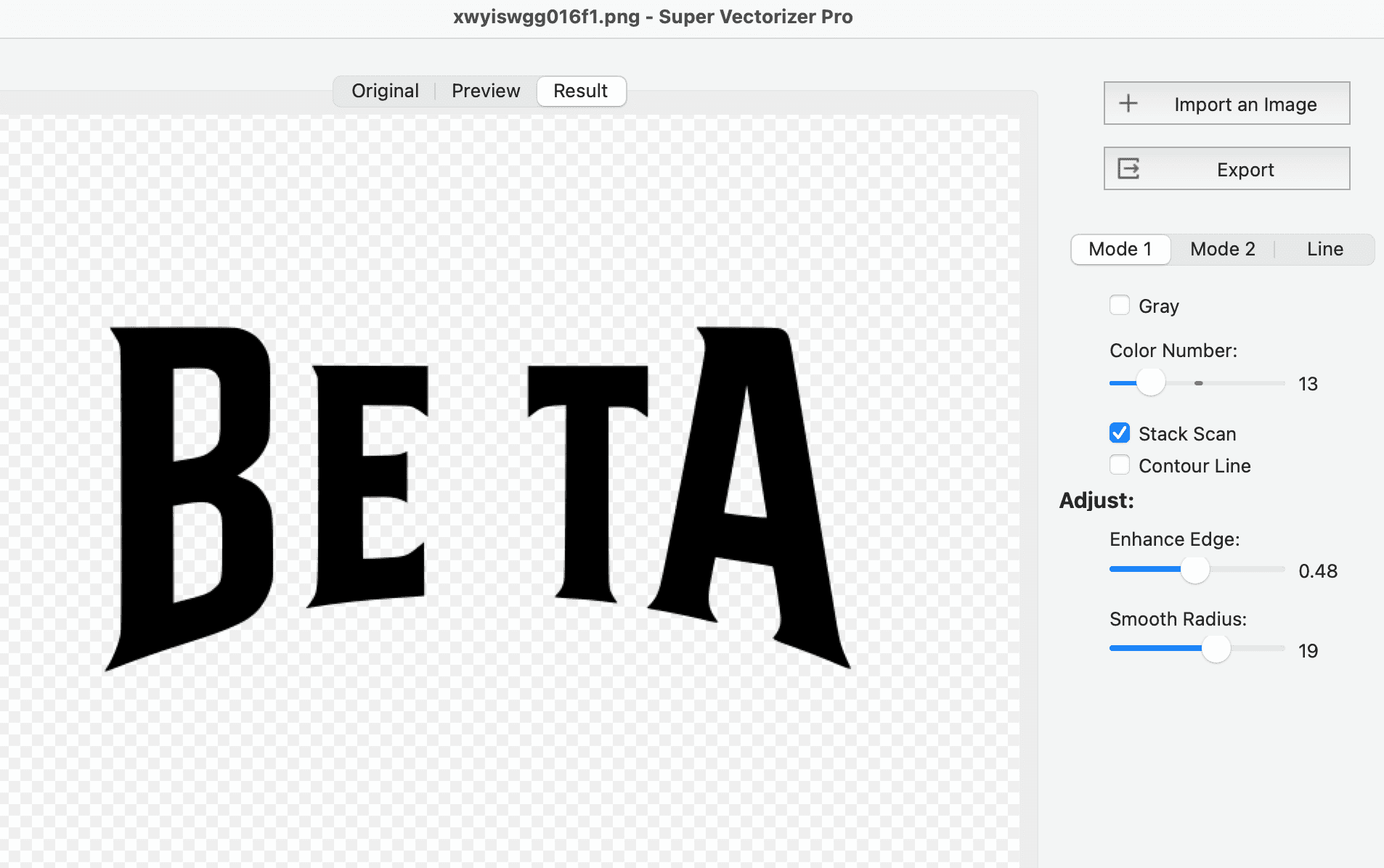 Bold text converted into vector letterforms - JWT Decoder Online