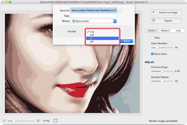 image vector software for Mac