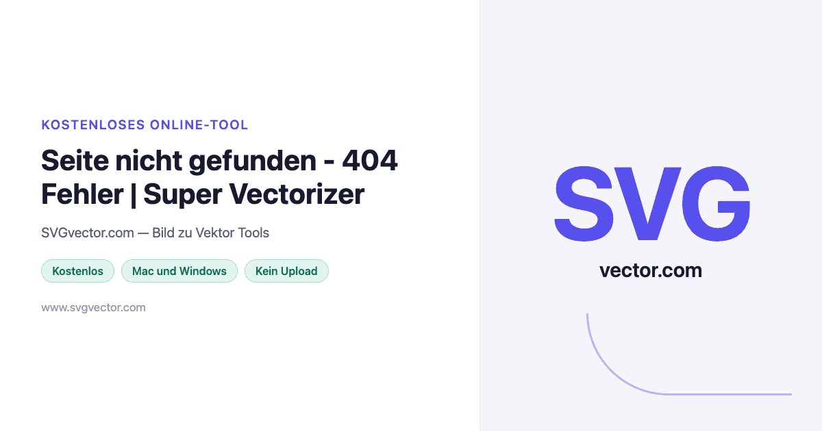 Super Vectorizer für Mac und Windows