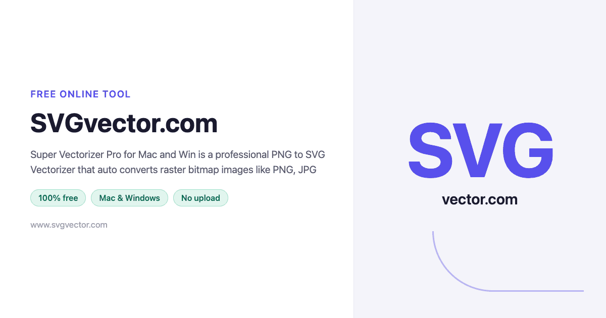 Super Vectorizer for Mac and Windows