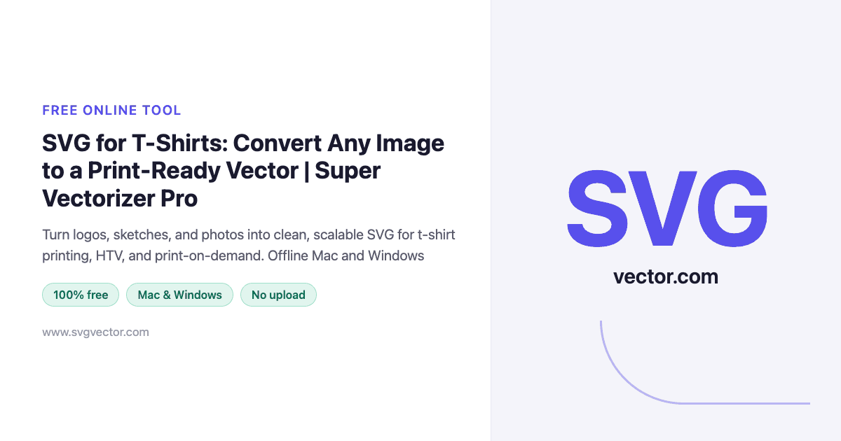 SVG for T-Shirts