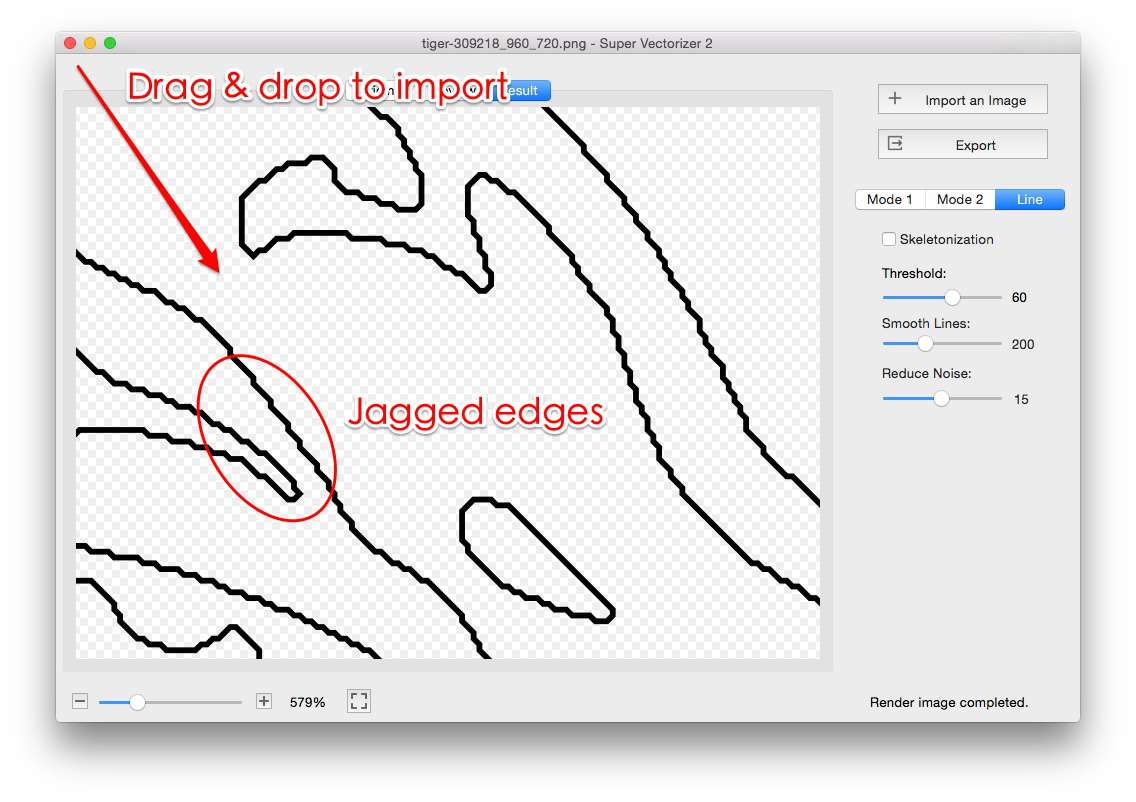 vectorize image on mac